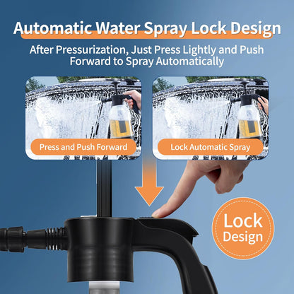 Pump Foam Sprayer for Car & Bike Wash